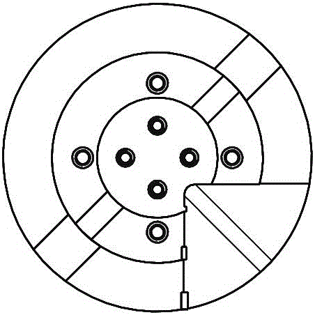 Composite hole machining cutter capable of being spliced and combined