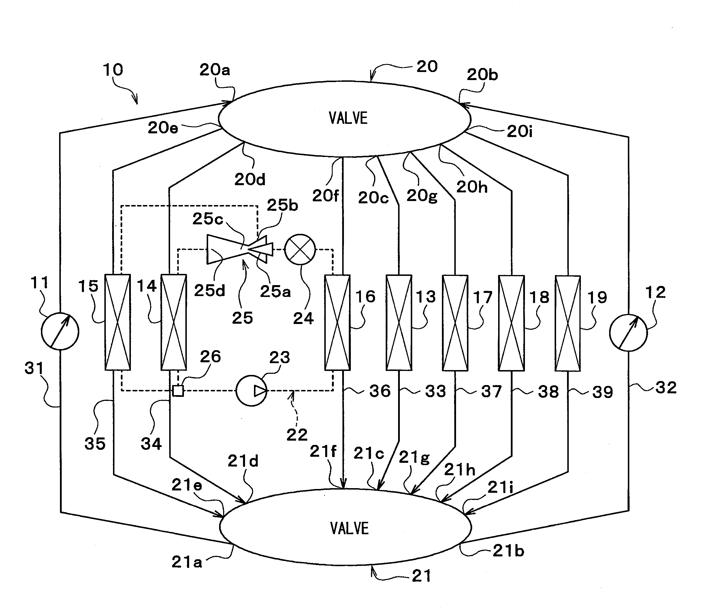 Air conditioning device for vehicle