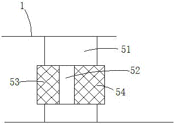 Catalyst core of automobile tail gas catalyst