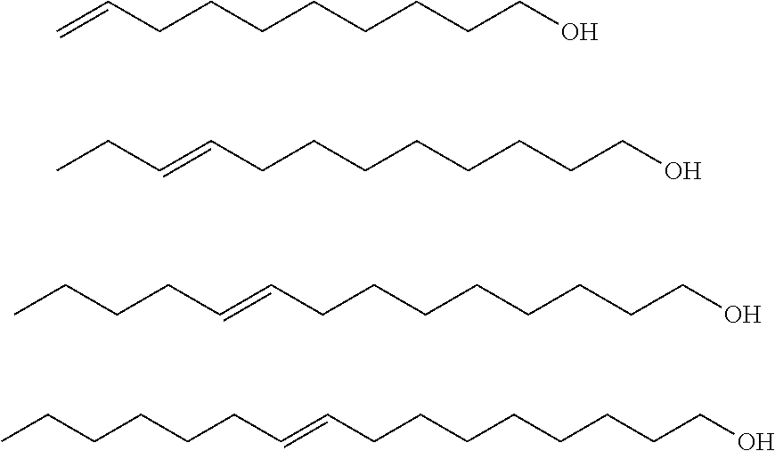 Unsaturated fatty alcohol alkoxylates from natural oil metathesis