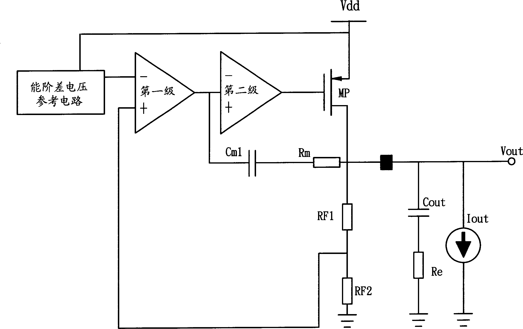 Fast restoring low voltage drop linear voltage stabilizer