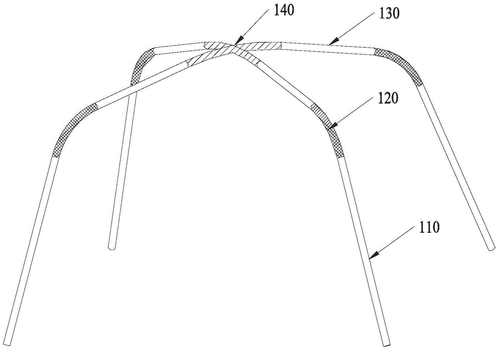 Intelligent tent based on shape memory alloy