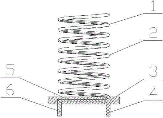 Conductive spring