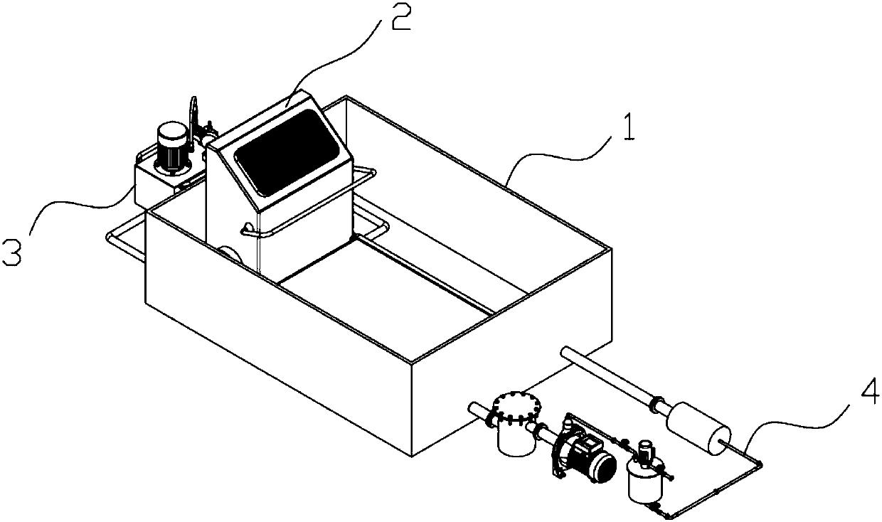 Underwater treadmill with resistance