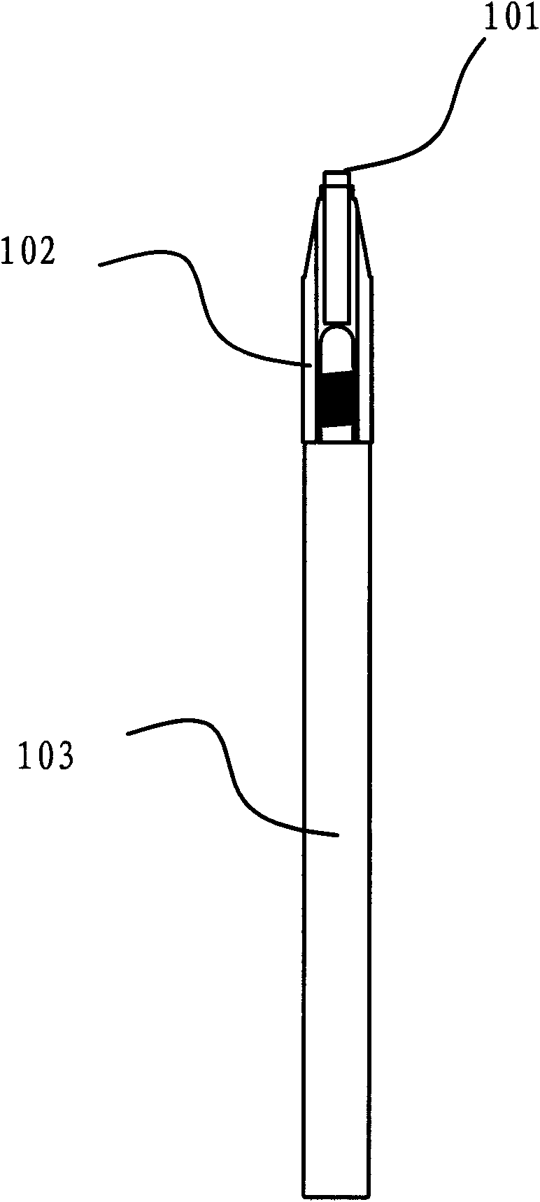 Method for sticking studs, rhinestones and hot films