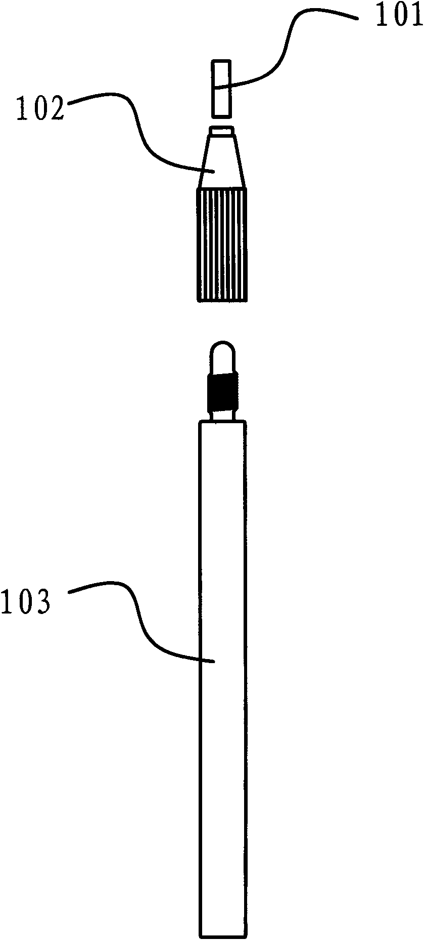 Method for sticking studs, rhinestones and hot films