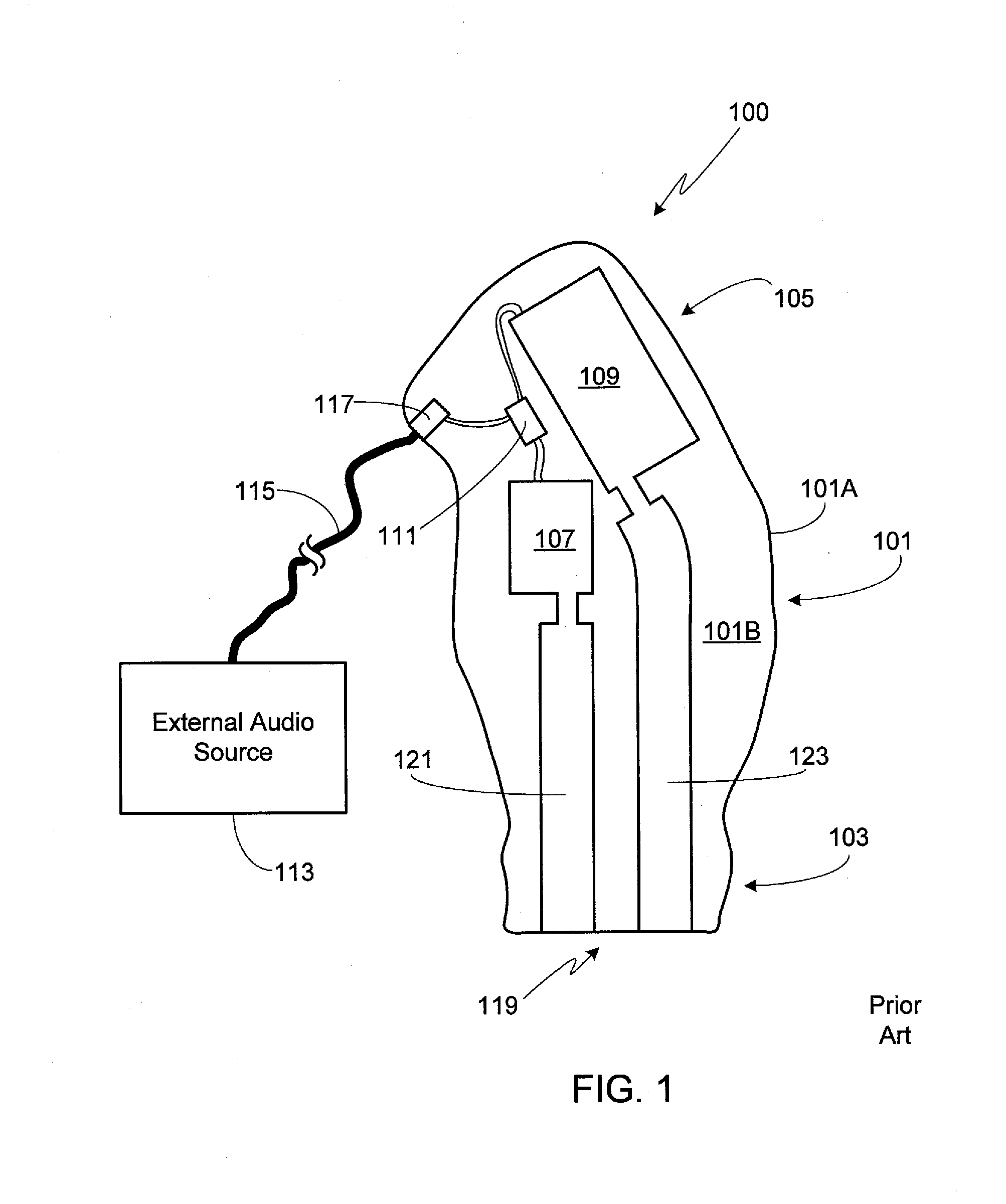 Custom Fit In-Ear Monitors Utilizing a Single Piece Driver Module