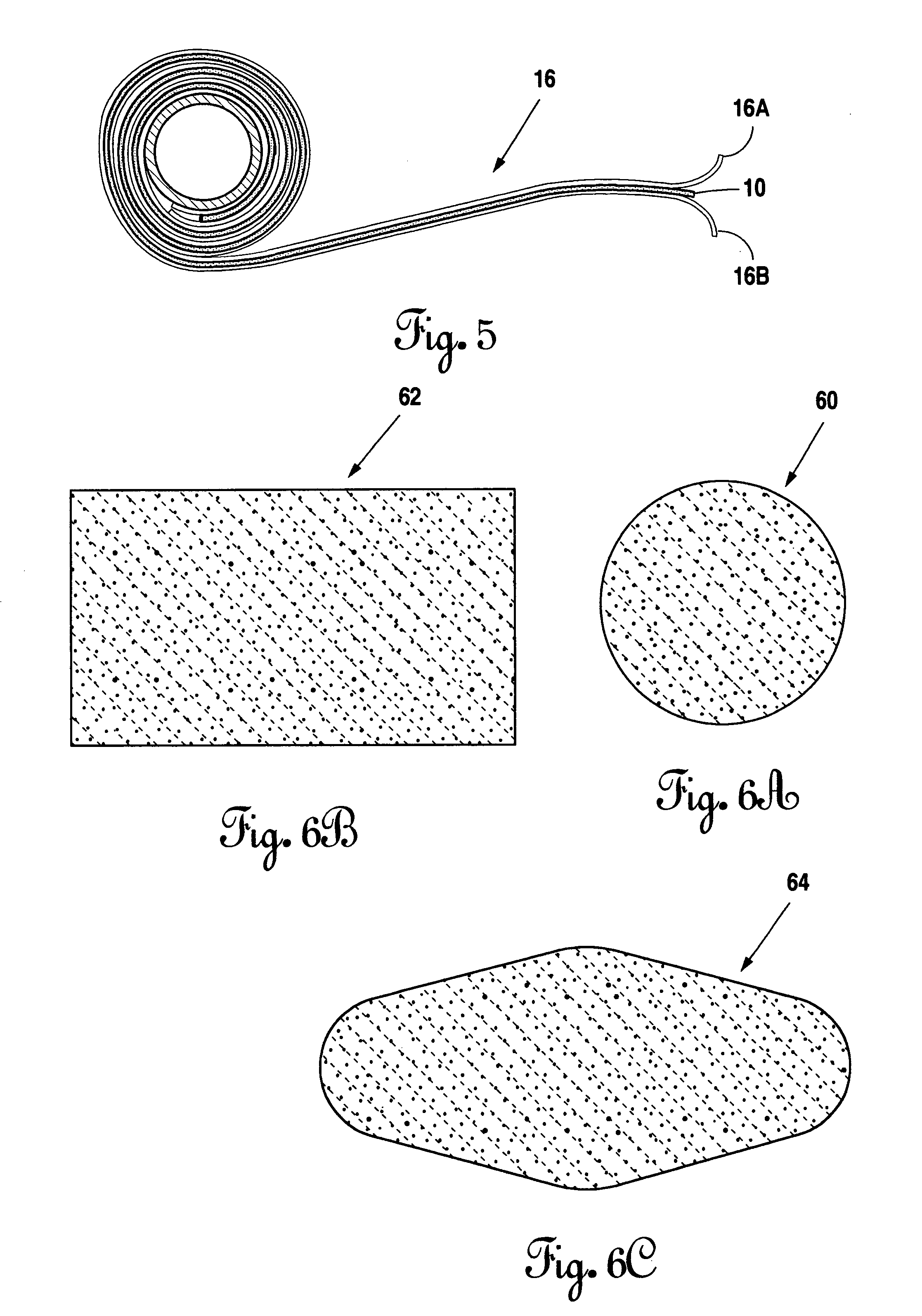 Dampening material for a drum