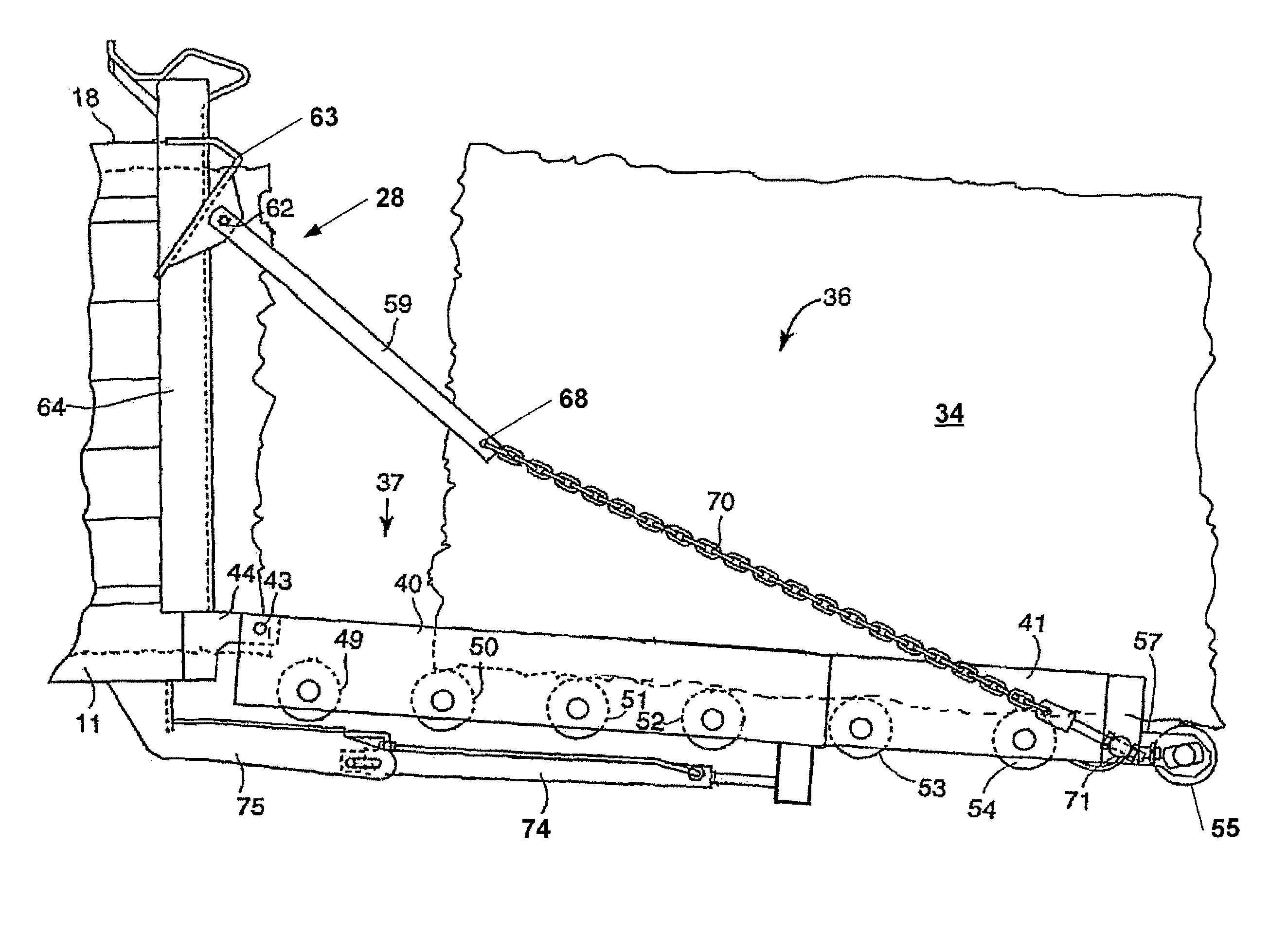 Agricultural square baler