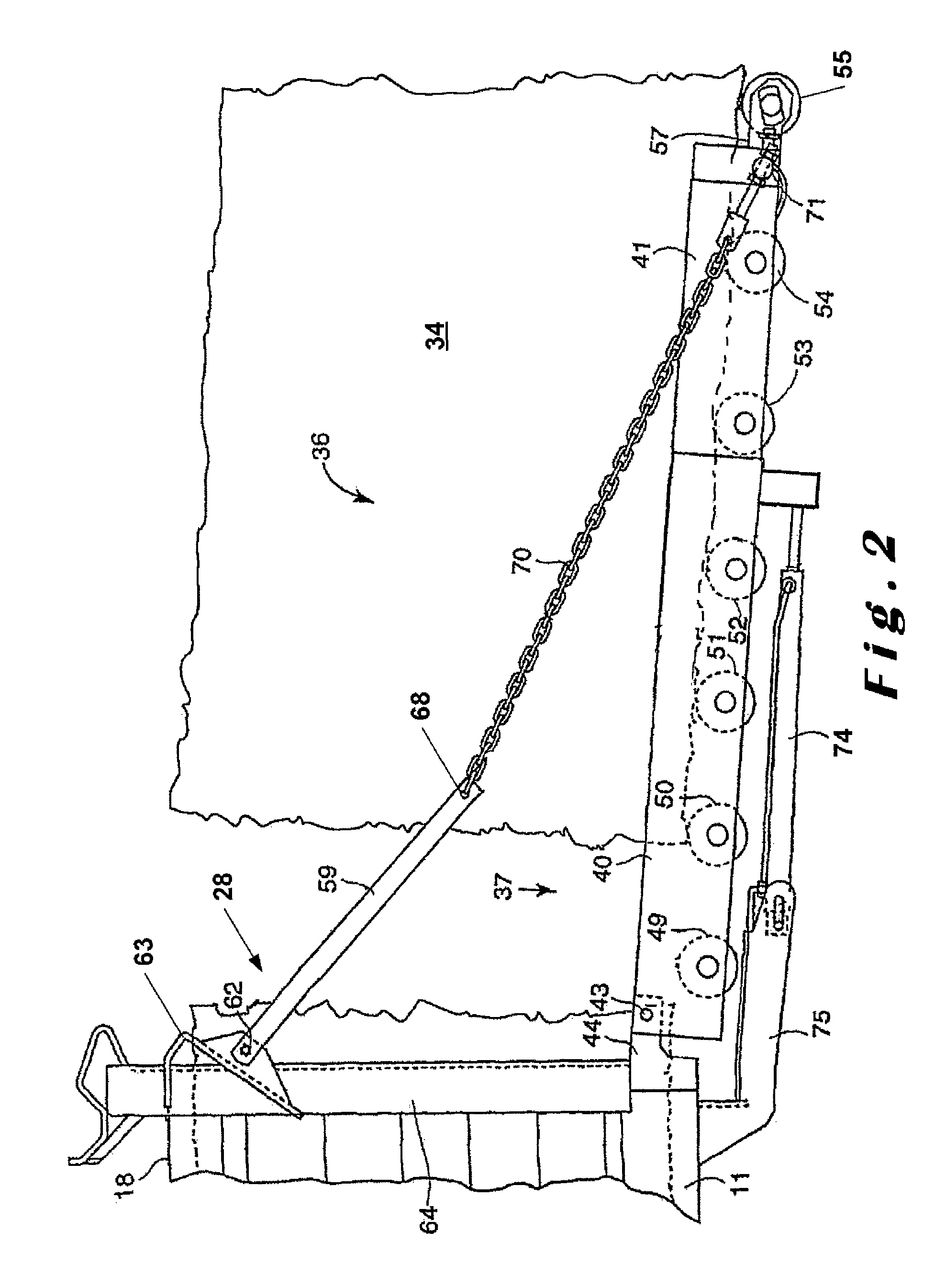 Agricultural square baler