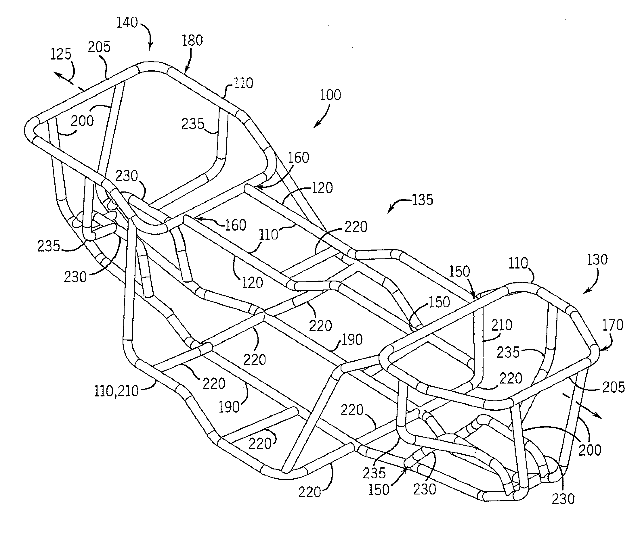 Frame design for reduced-size vehicle