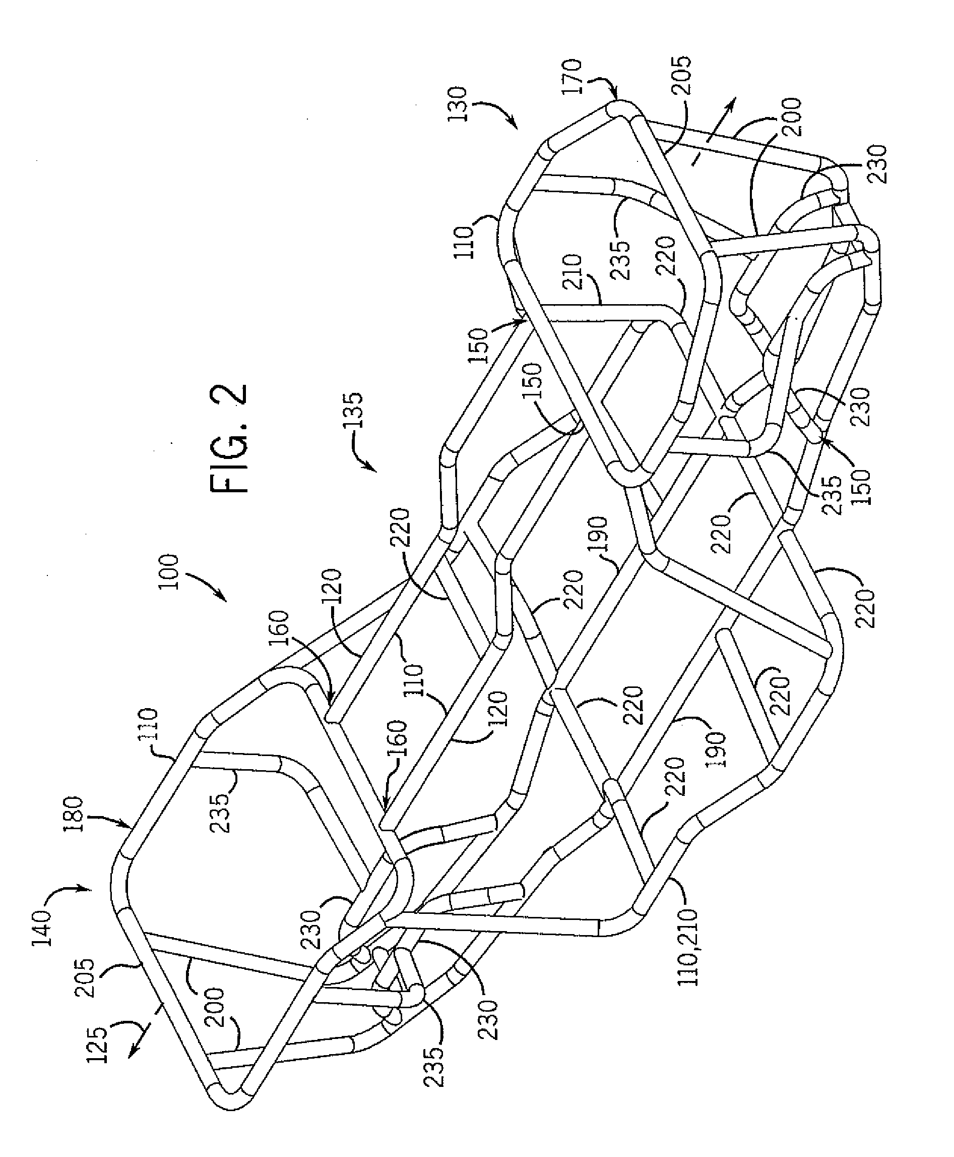 Frame design for reduced-size vehicle