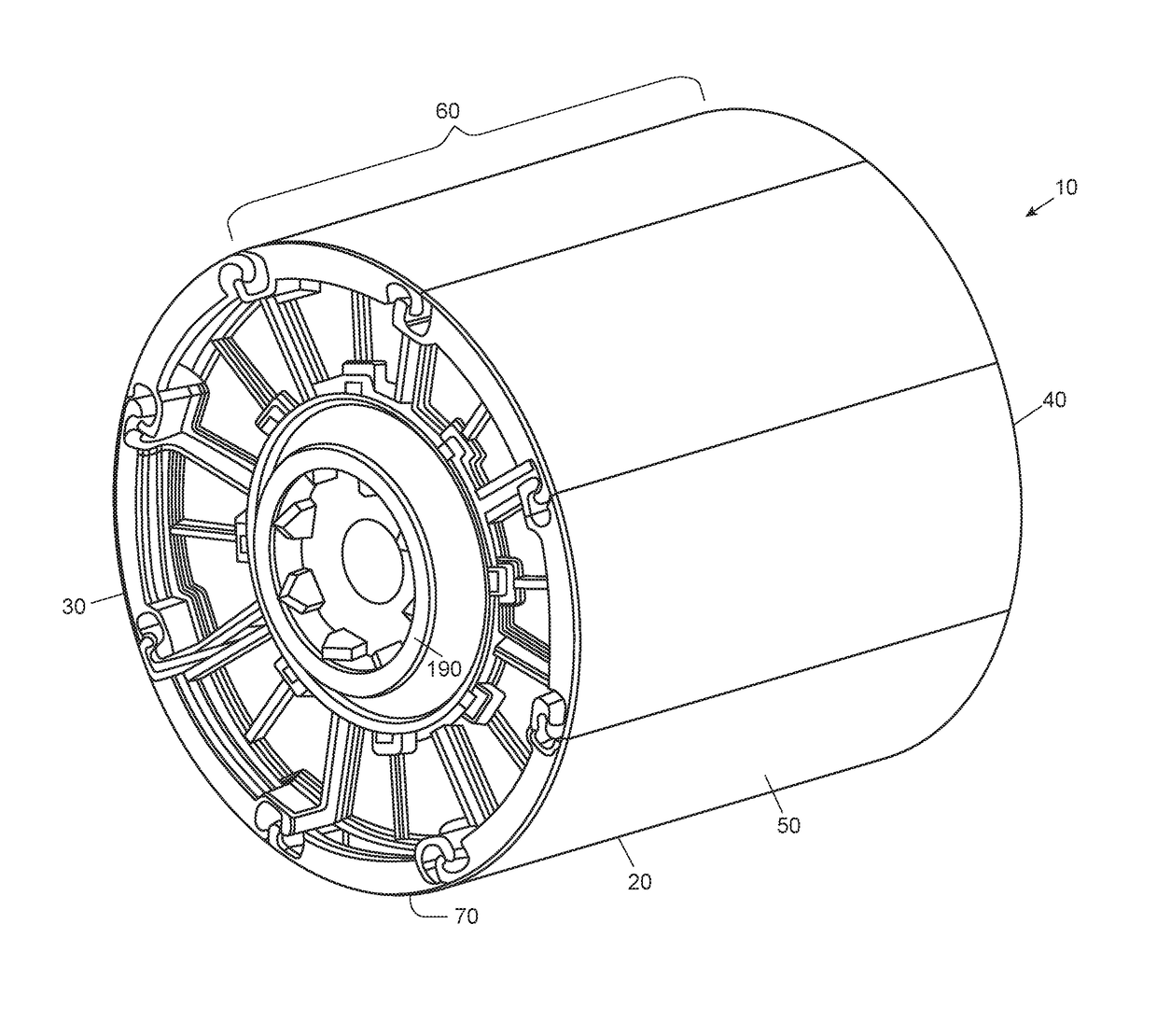 Coiling head apparatus and system