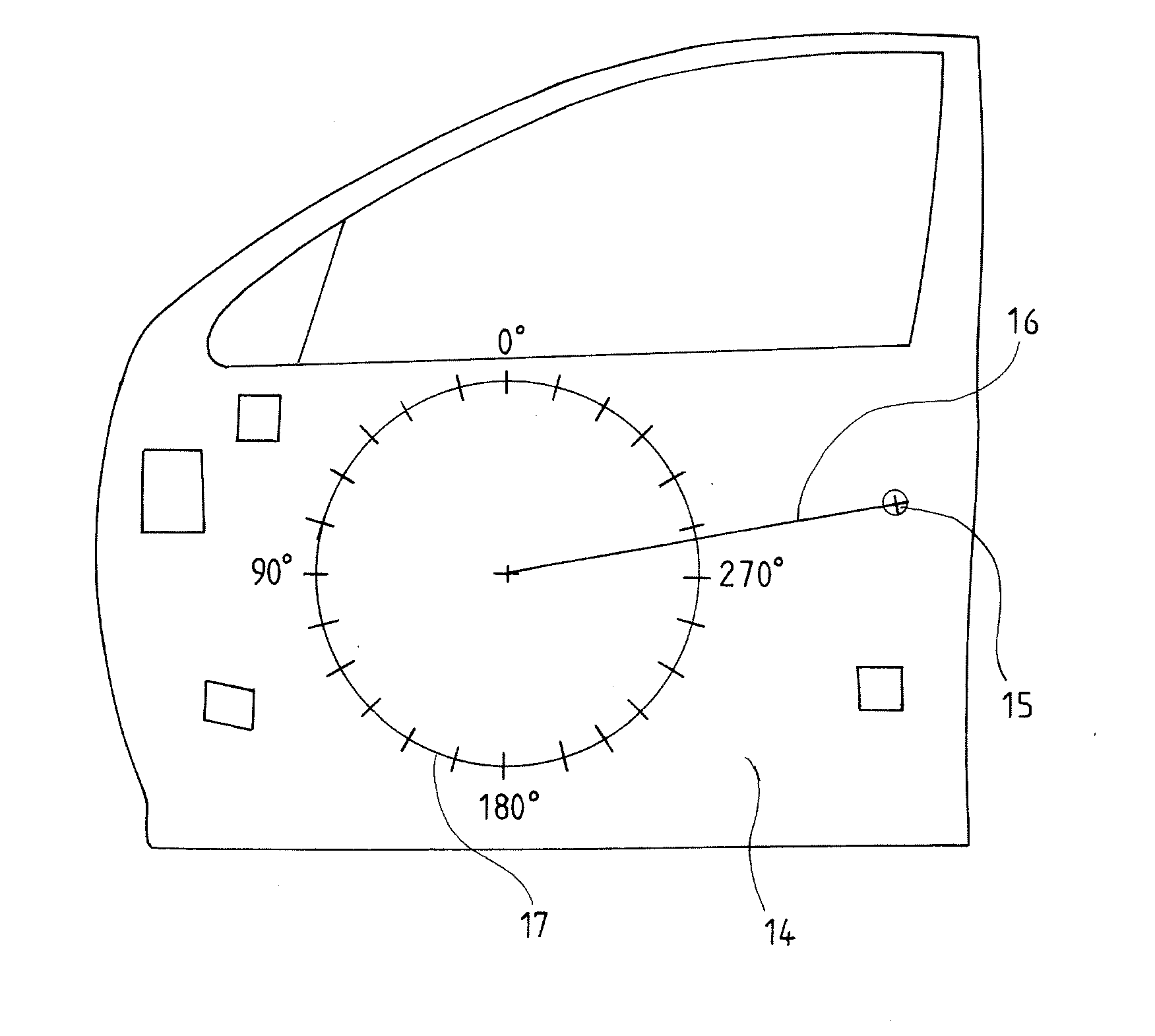 Device and method for detecting at least one structure-borne sound signal