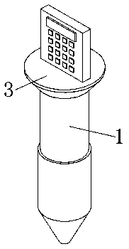 Intelligent Baume specific gravity measuring device and method by utilizing tension sensor