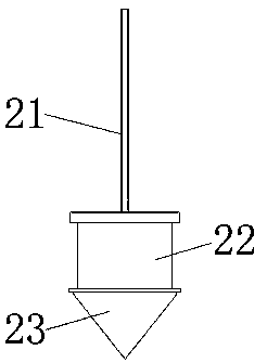 Intelligent Baume specific gravity measuring device and method by utilizing tension sensor