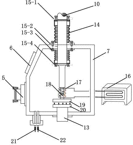 Ultrasonic-assisted vacuum brazing equipment