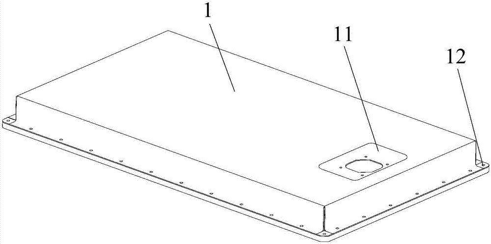 Power battery box for electric vehicle