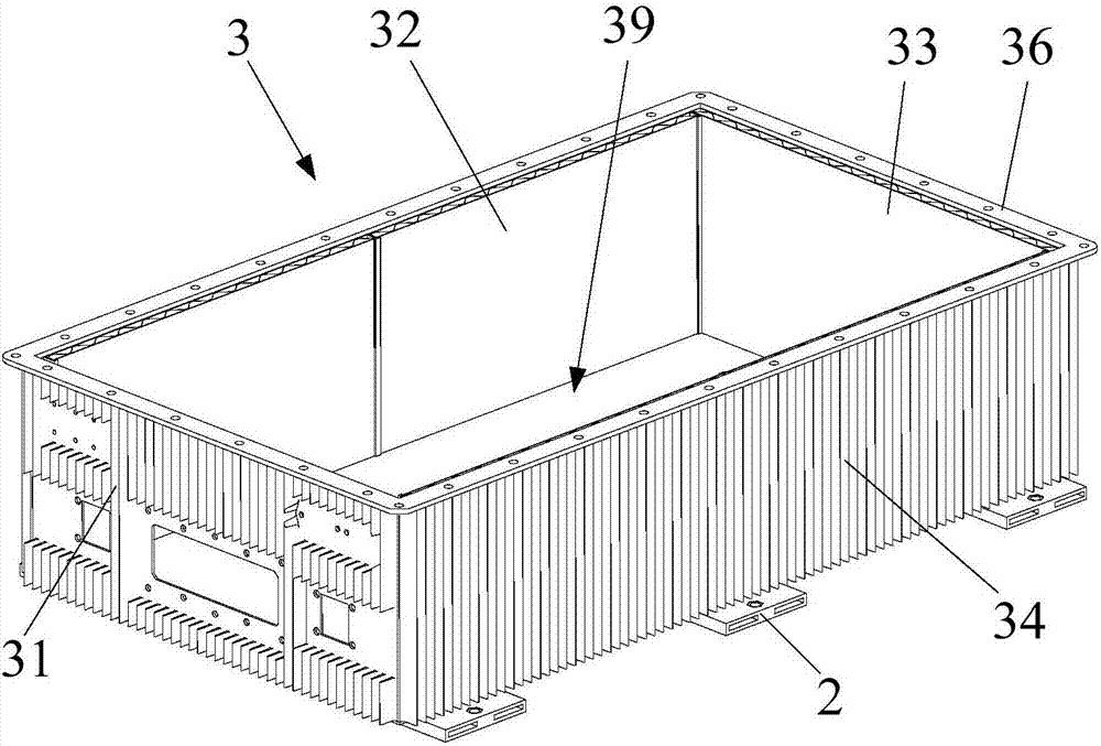 Power battery box for electric vehicle