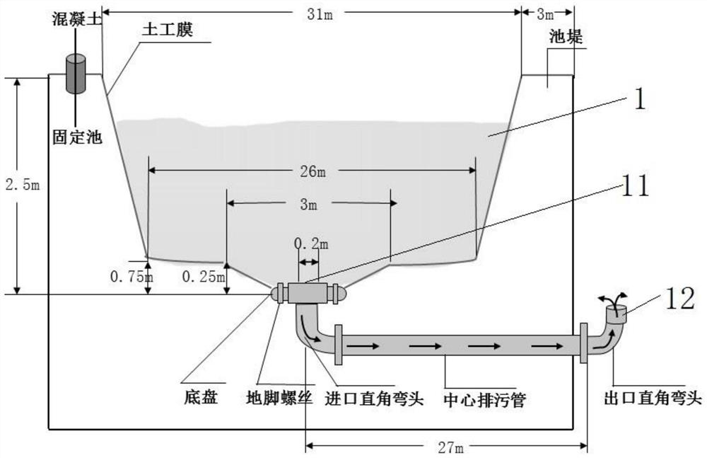 A kind of California perch culture system and culture method