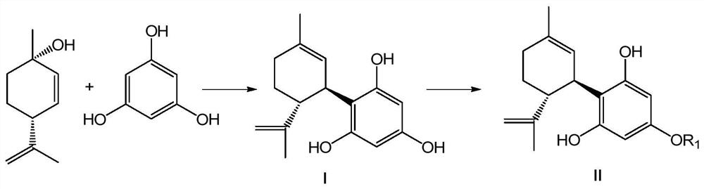 Resorcinol derivative and preparation method thereof