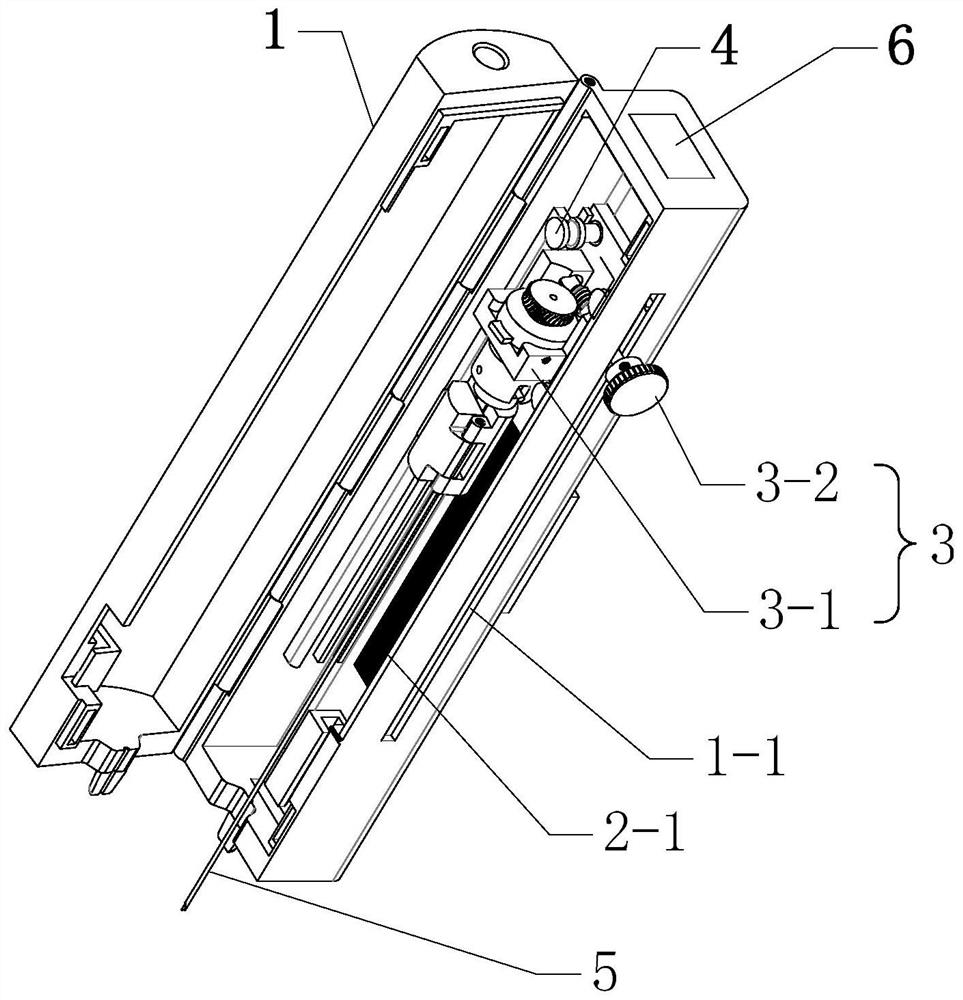 Manual puncture device and system for robot-assisted puncture operation