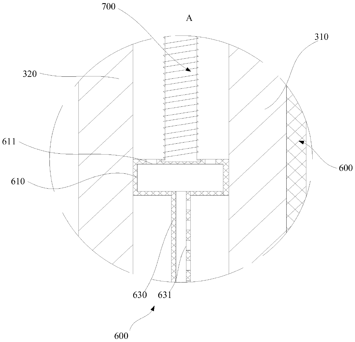 Hysteromyoma rotary cutter