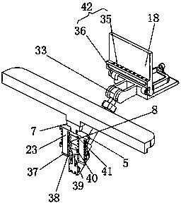 A computer operating bench for interior design and decoration grinding machine