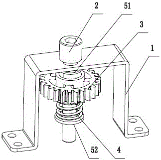 Unidirectional operating mechanism for circuit breakers and circuit breaker