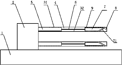 Pipe stabilizing and rotating device