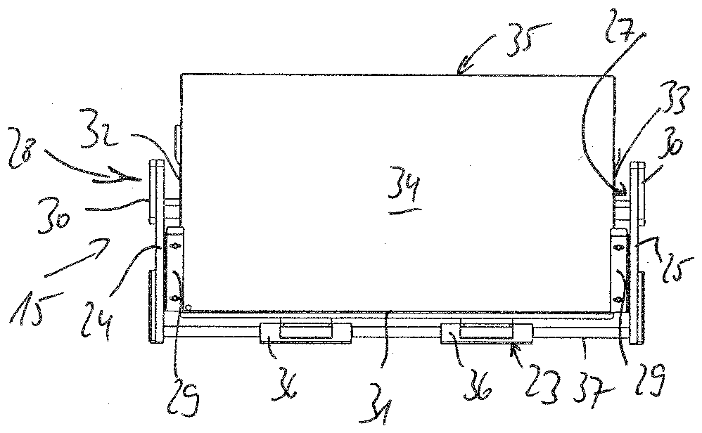 Rod tote box manipulator, circulation box and tote box filling level changing method