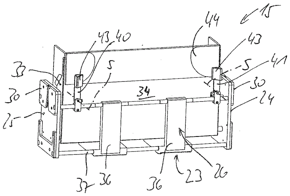 Rod tote box manipulator, circulation box and tote box filling level changing method