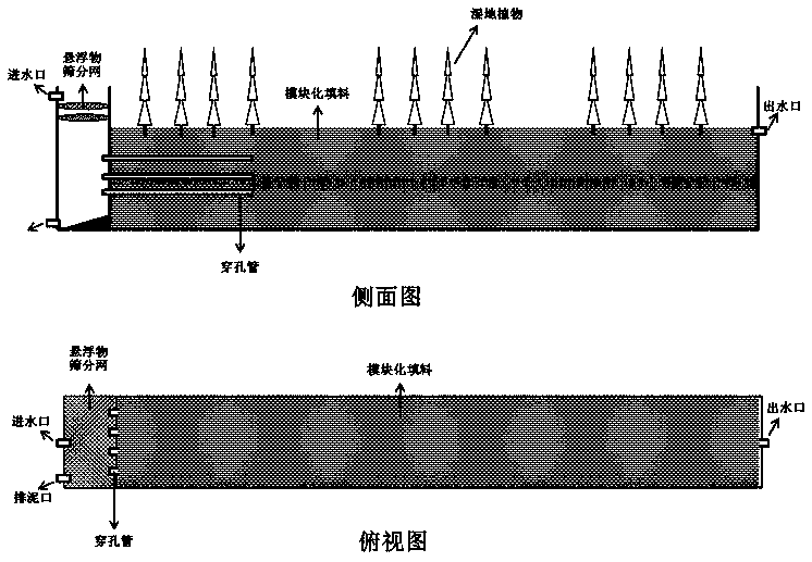 A Modular Filled Wetland System for Wastewater Treatment of Livestock and Poultry Breeding