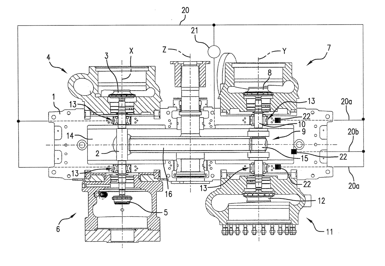 Turbomachine arrangement