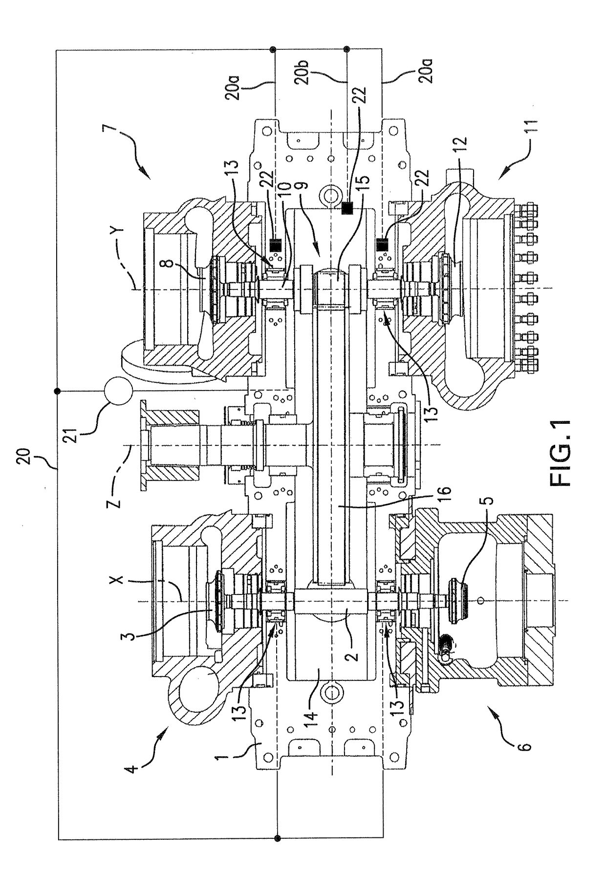 Turbomachine arrangement