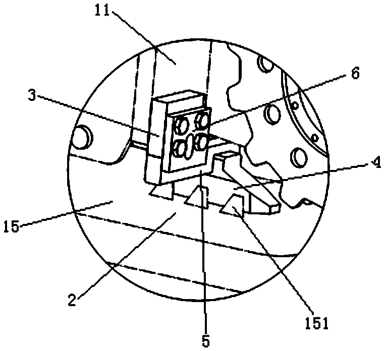 Rubber track chassis, rubber track chassis derailment prevention device and track vehicle