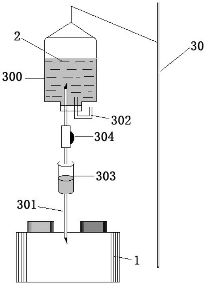 Method and device for testing wettability of battery cell pole group