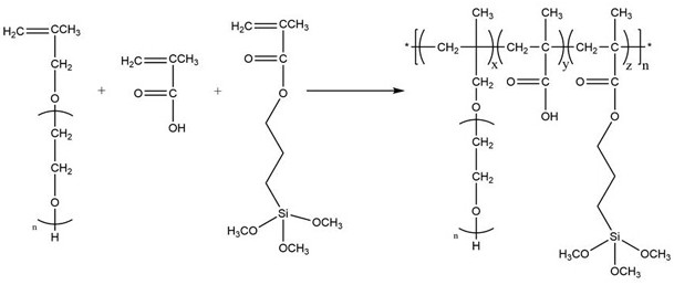 Preparation method of efficient powdery water reducing agent with siloxane structure