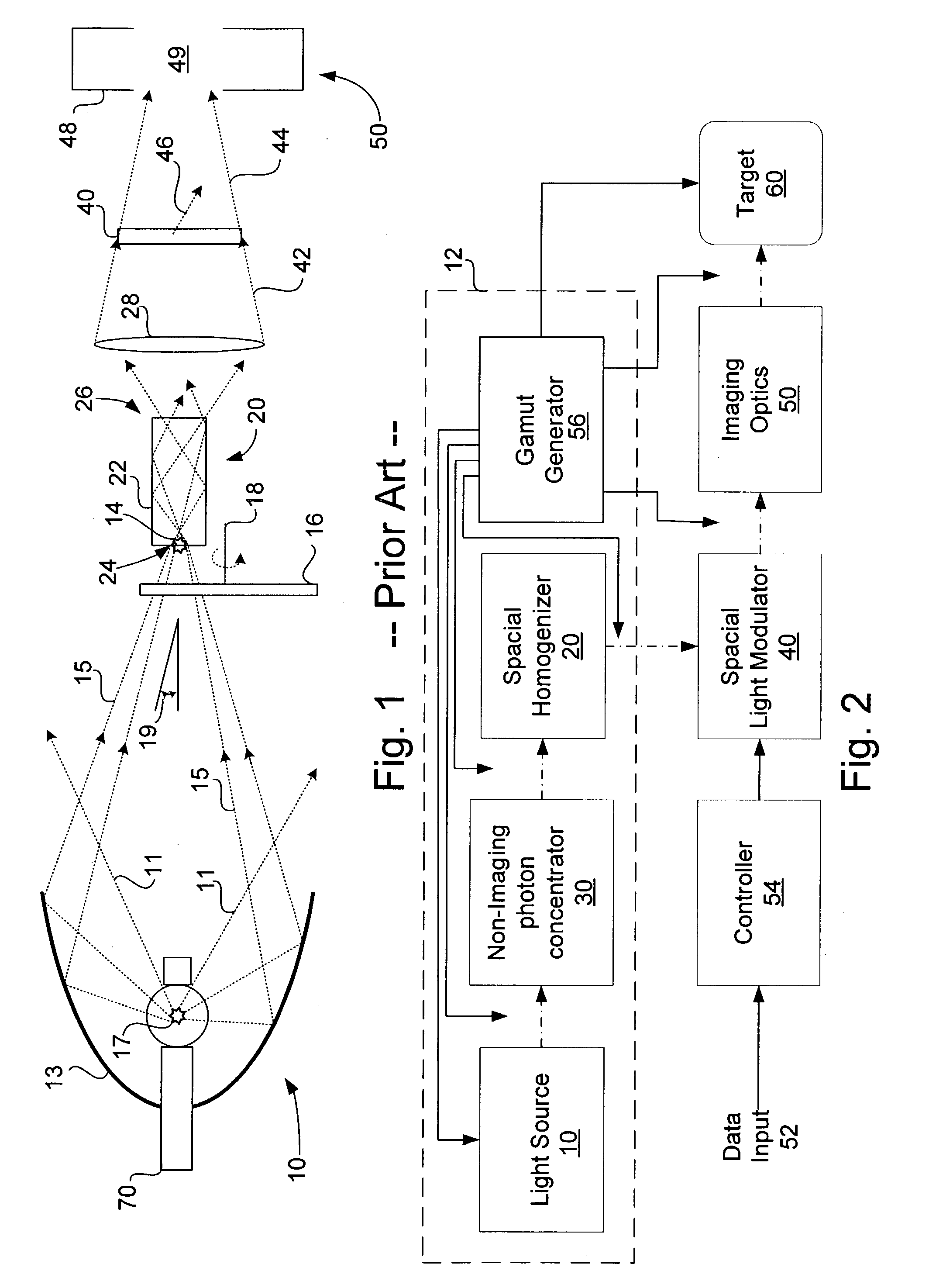 Non-imaging photon concentrator