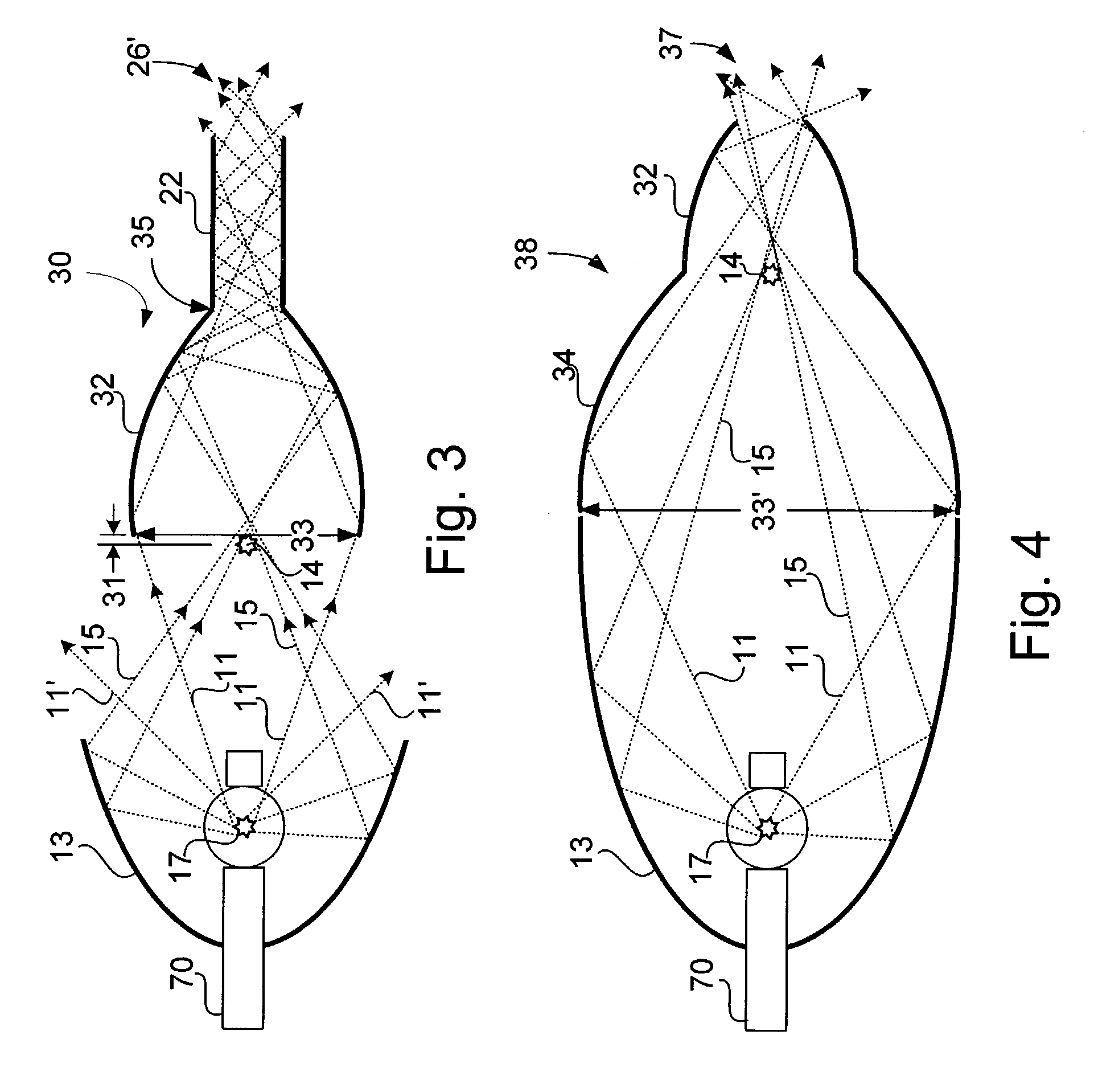 Non-imaging photon concentrator