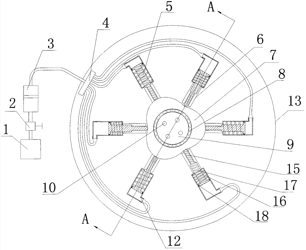 A vehicle braking device suitable for mountain roads