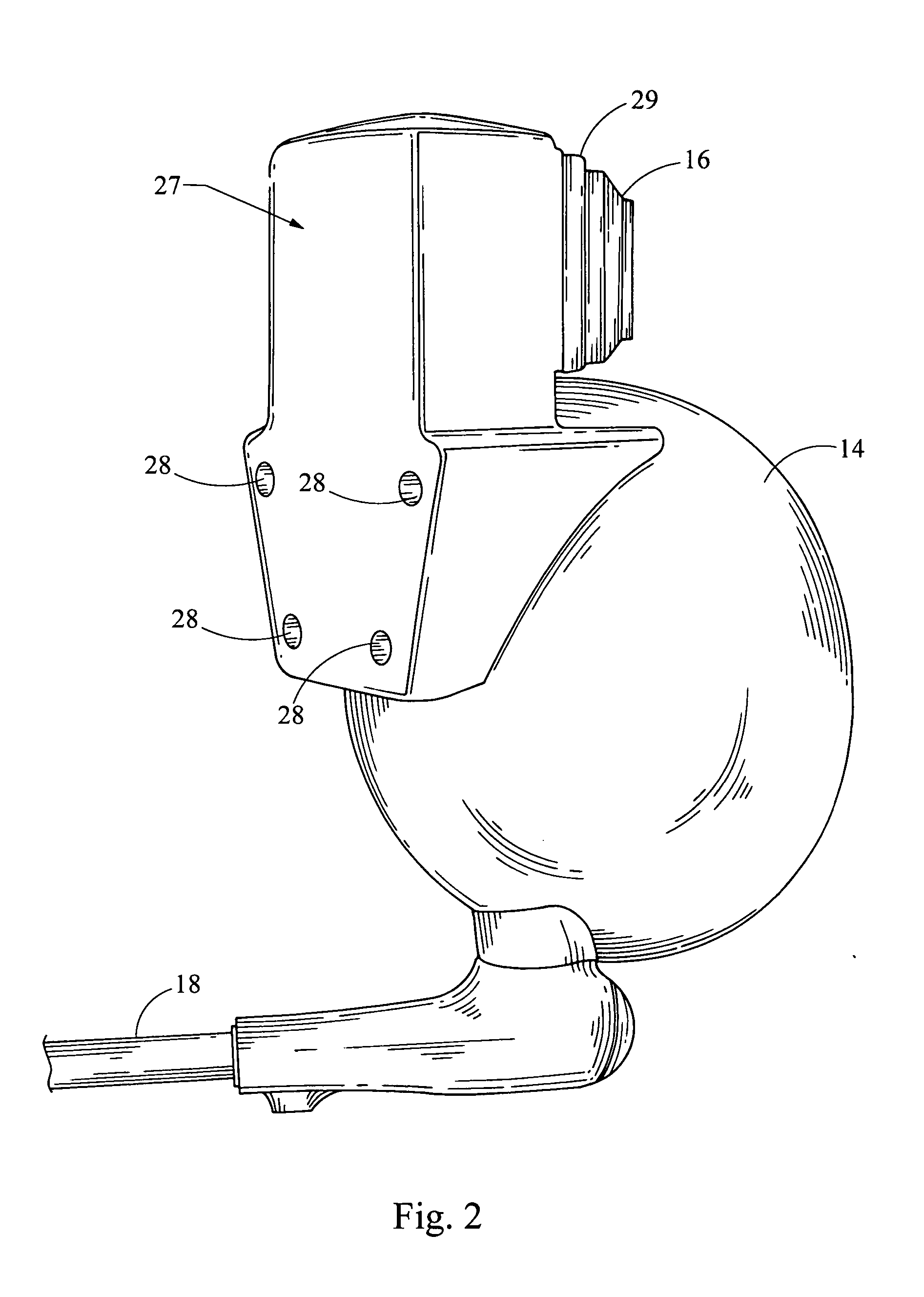 Night vision camera mount quick disconnect