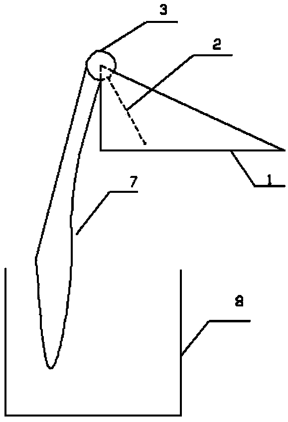 Oil-water separating device