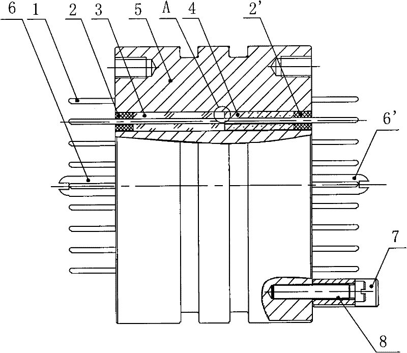 High pressure resistance sealed connector and adaptor thereof