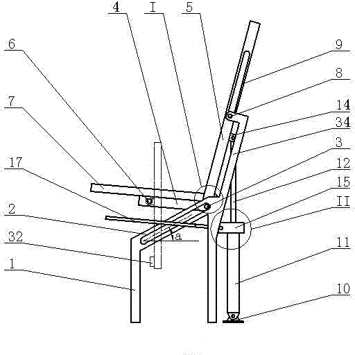 Overall adjustable folding chair