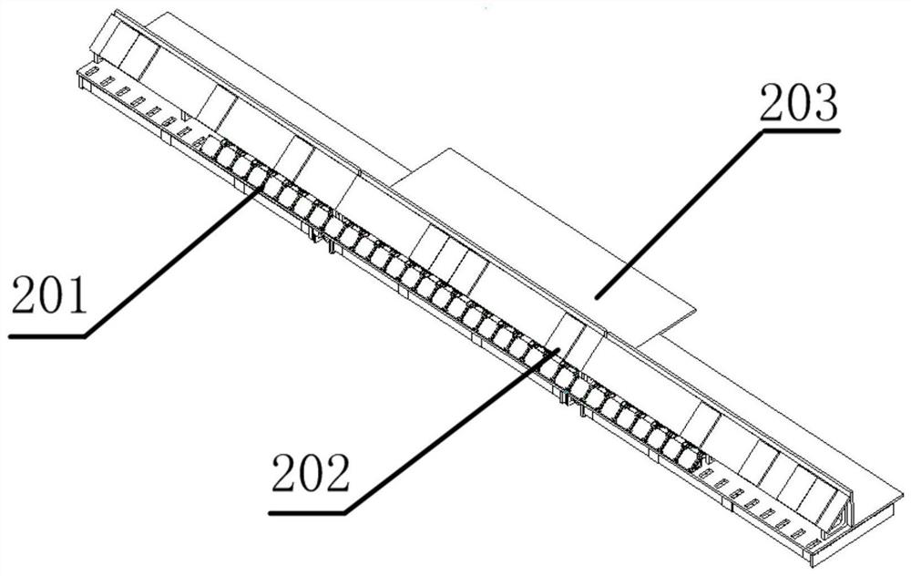 A Compound Feed Parabolic Cylindrical Antenna and Detection Satellite