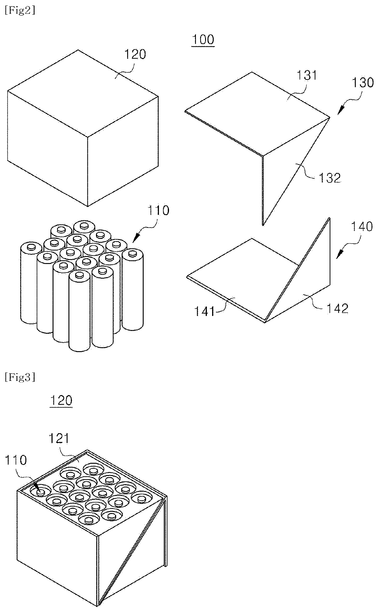 Battery module and battery pack having same