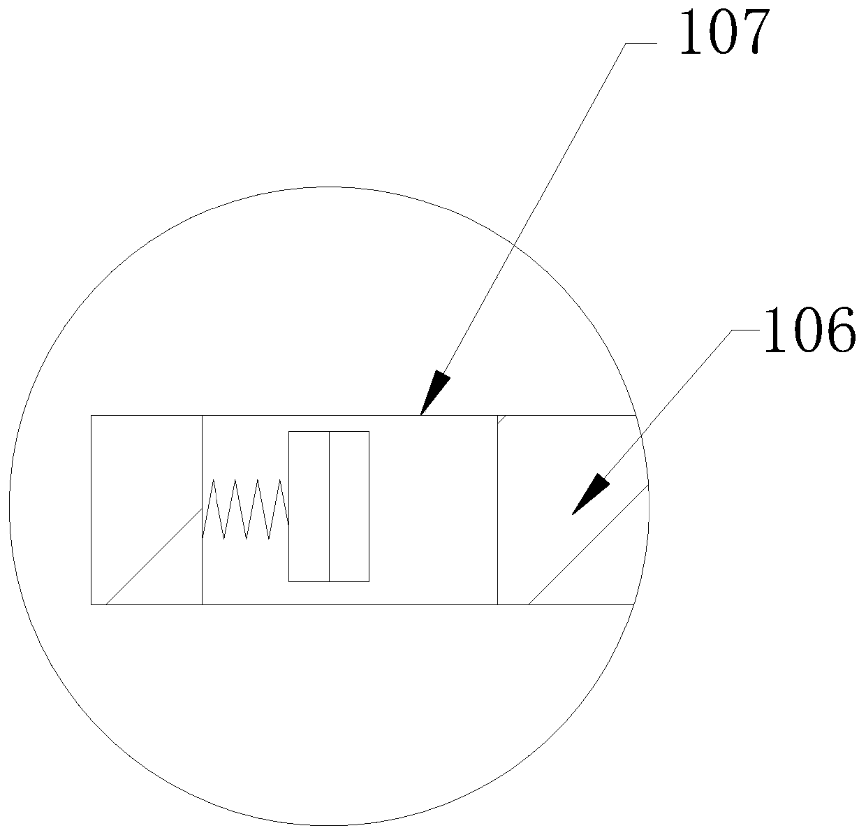 Plasma mass spectrometer sample introduction pipe frame structure