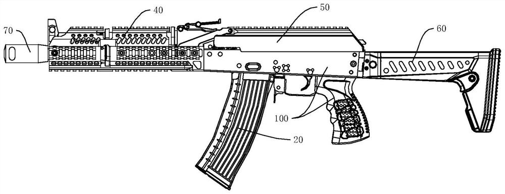 Electric water ball toy gun