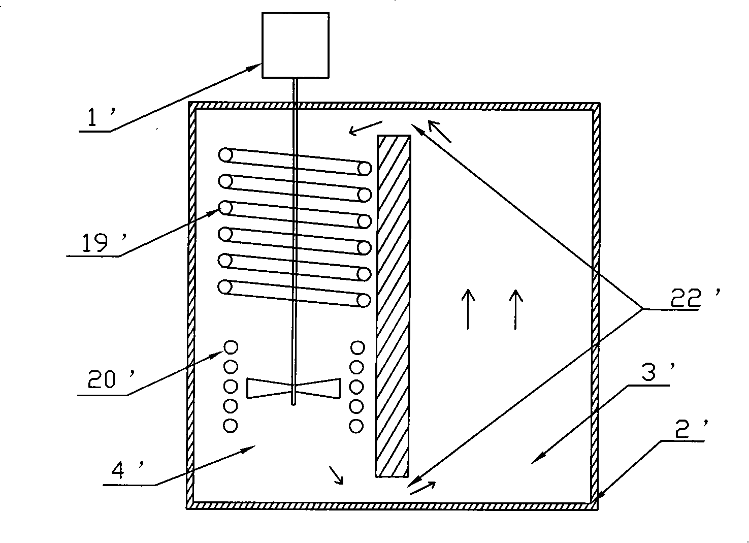 Constant temperature bath based on mixing cold and hot liquid to control temperature